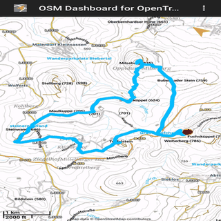 OSM Dashboard (Offline) screenshot