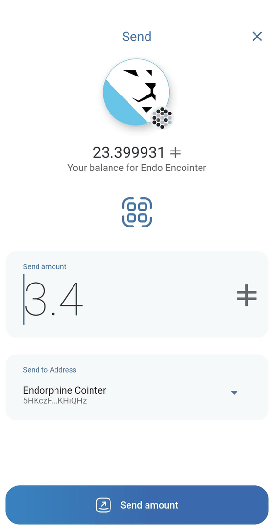 Encointer Wallet screenshot
