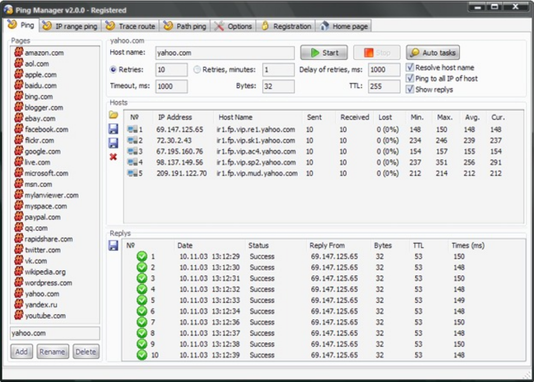 Network Diagnostic Suite screenshot