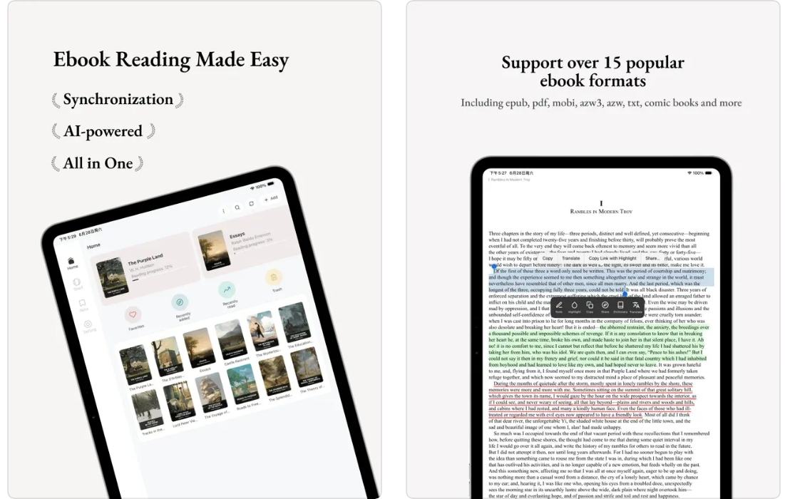 BookVault Reader screenshot