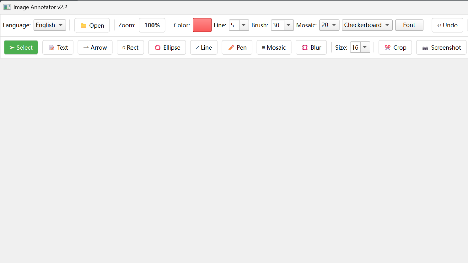 Image Annotator screenshot