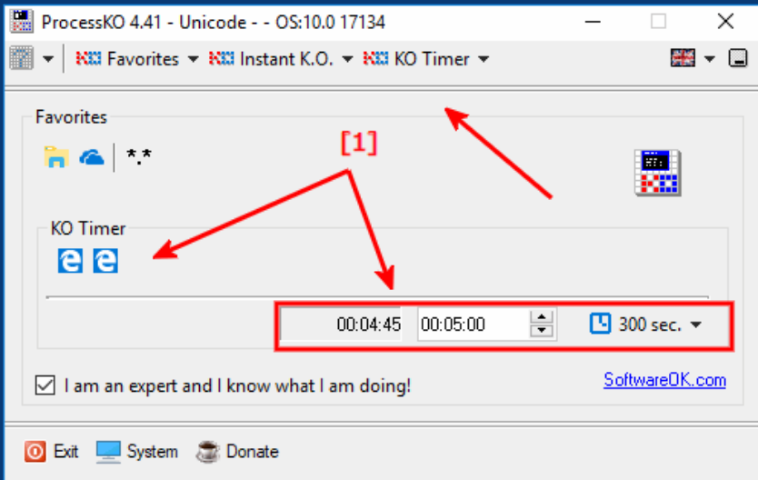 ProcessKO screenshot