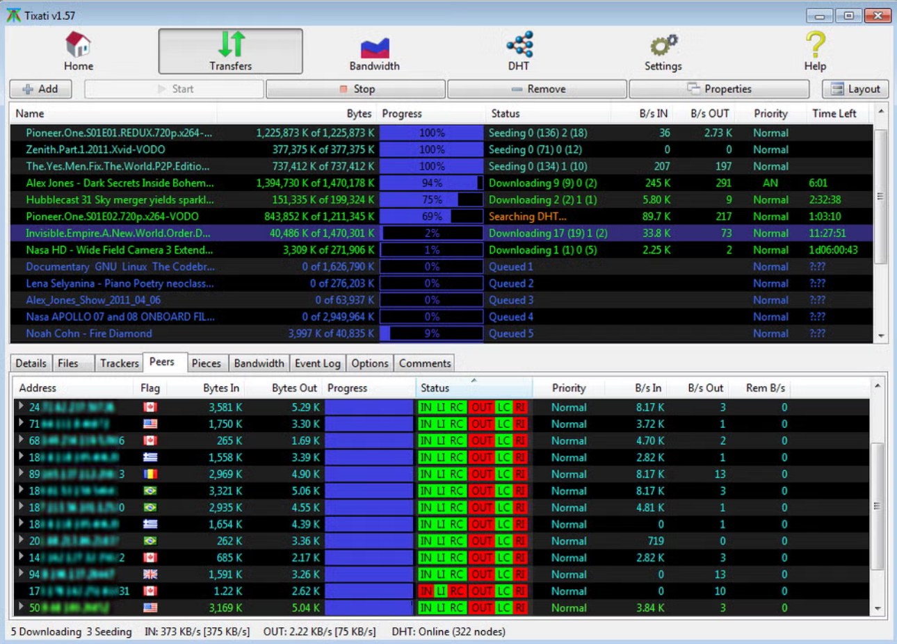 FreeFlow Torrent screenshot