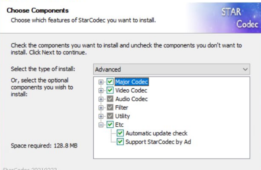 StarCodec screenshot