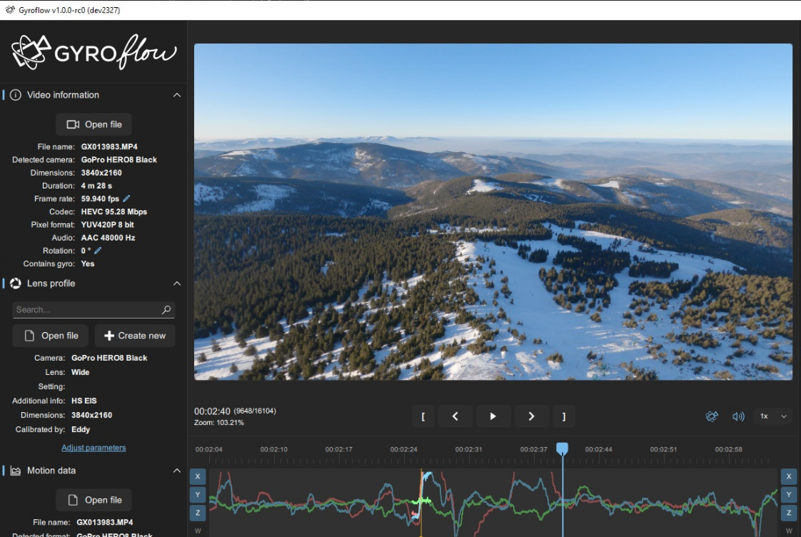 SteadyLens screenshot