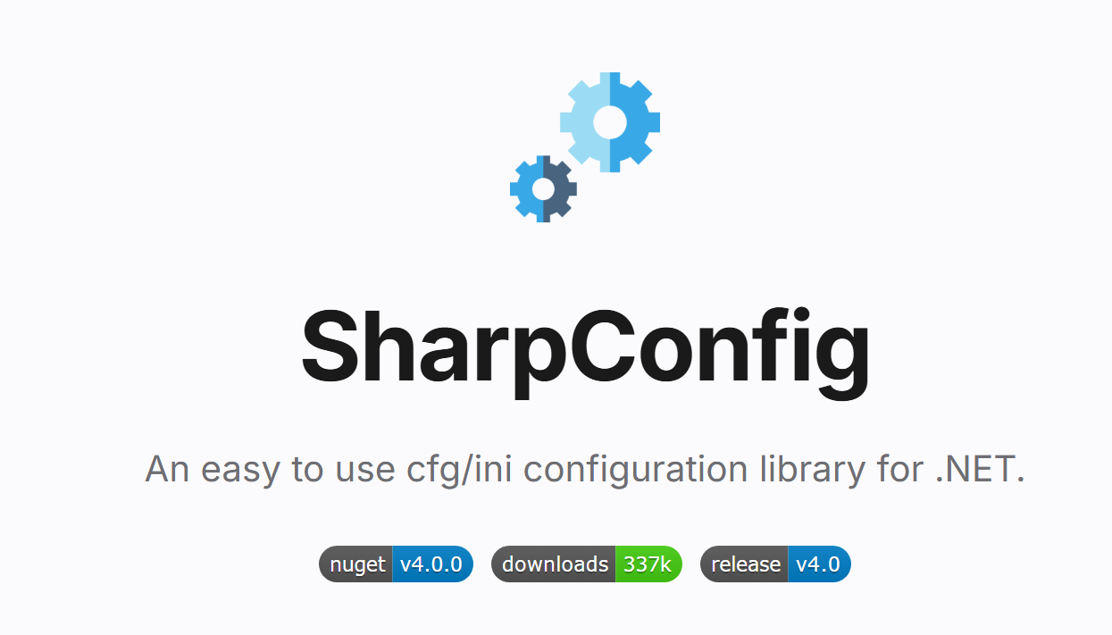 SharpConfig screenshot