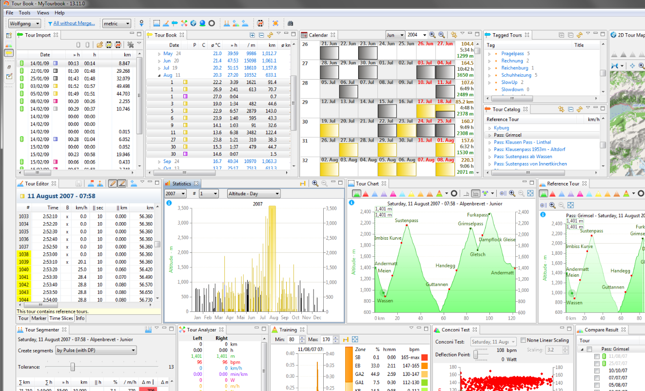 MyTourbook screenshot