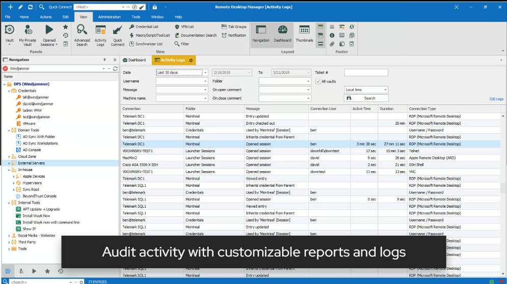 Secure Access Hub screenshot