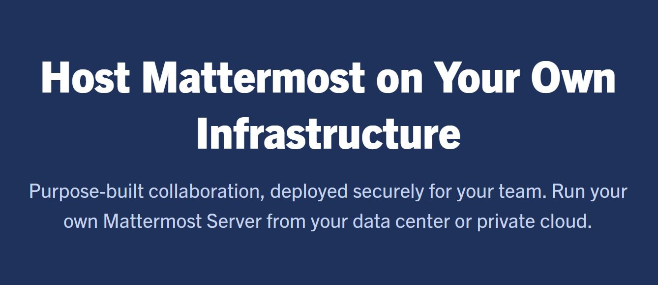 Mattermost Desktop screenshot