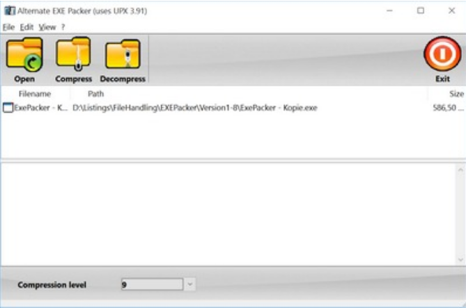 Alternate EXE Packer screenshot