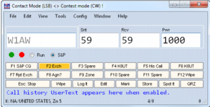 N1MM Logger screenshot