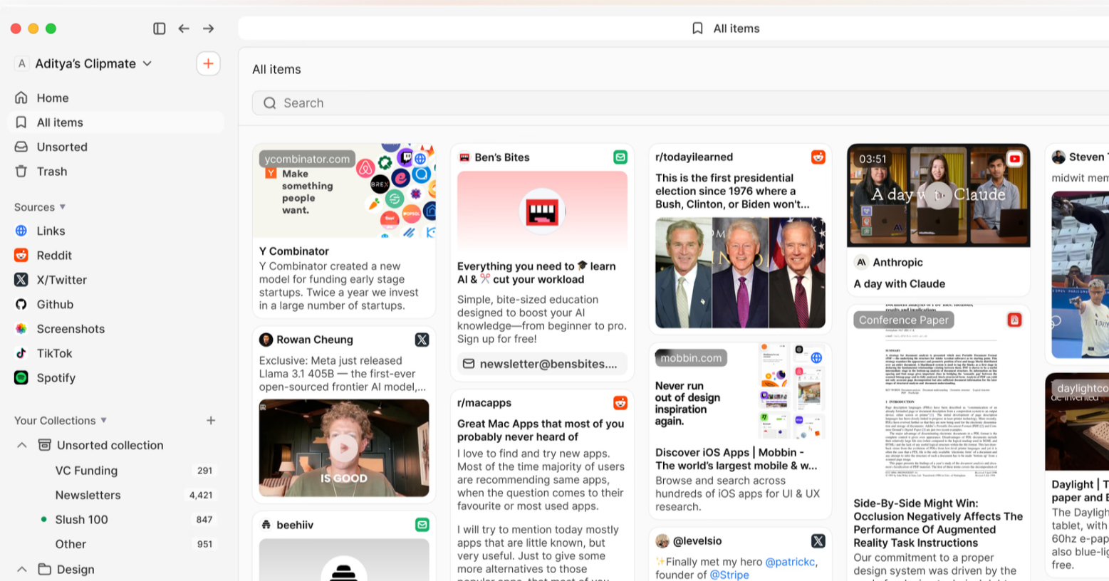 Clipmate AI screenshot