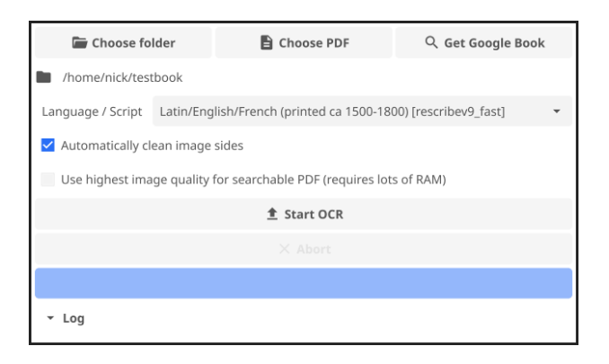Rescribe OCR screenshot